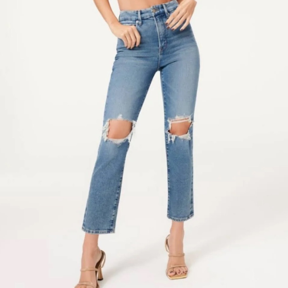 Good American Good Vintage Blue800 Jeans in Size 8